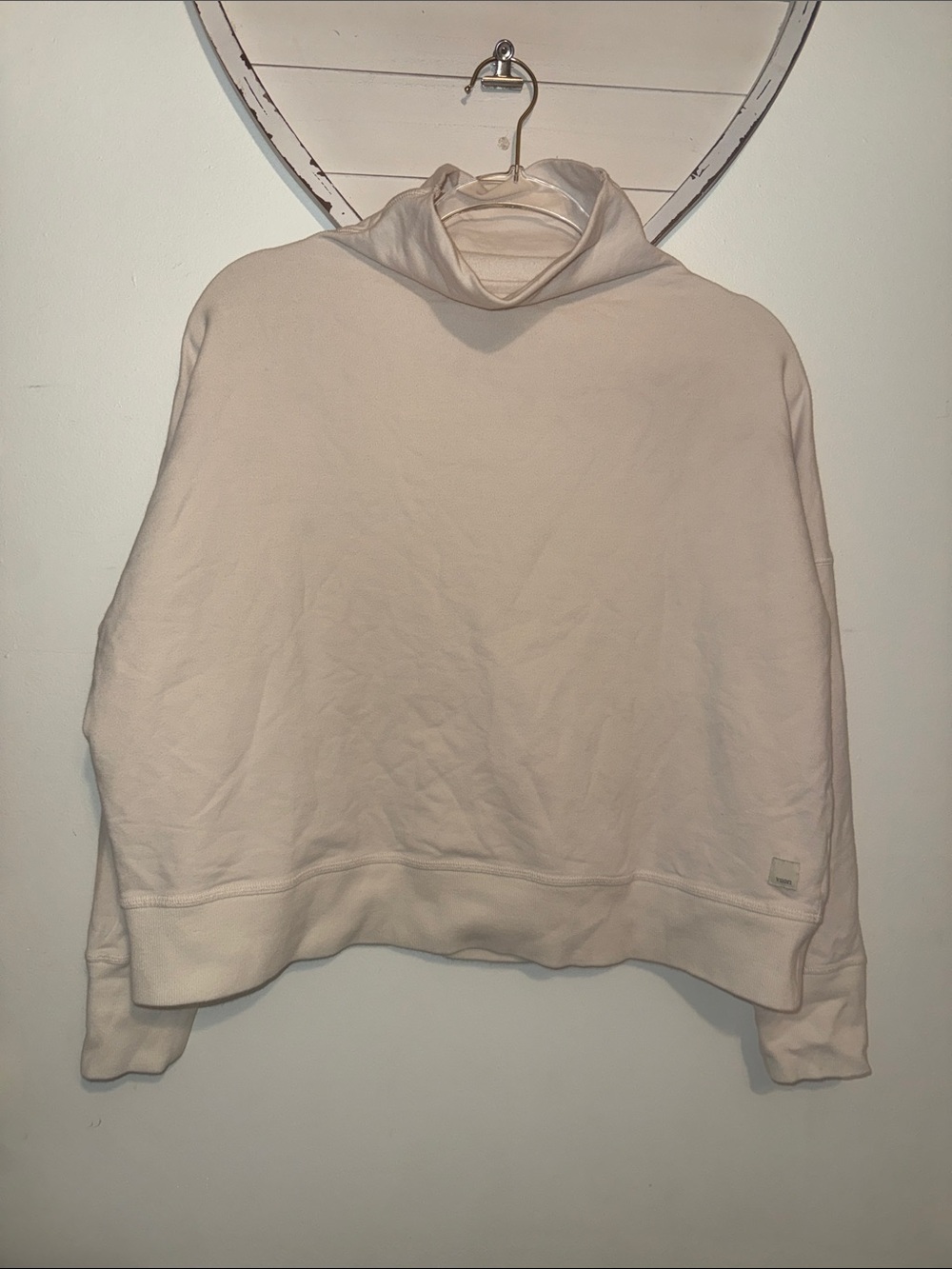 Women's Vuori Mock Neck Terry cloth sweater